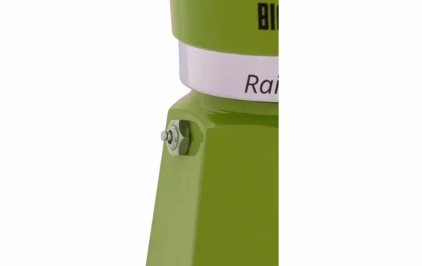 Tout neuf 🥰 Bialetti Cafetière Italienne Rainbow 3 Tasse, Vert – Pot à Espresso 🔔 3